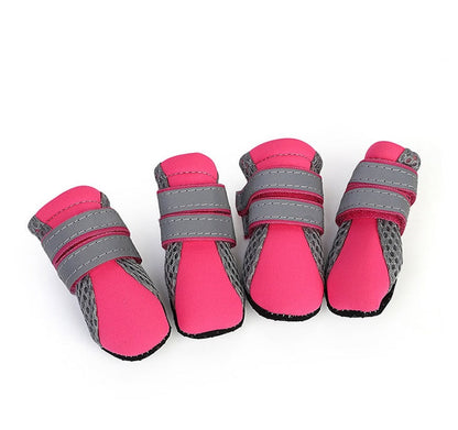 Dog walking shoes by My Store in black with a lightweight, rugged design