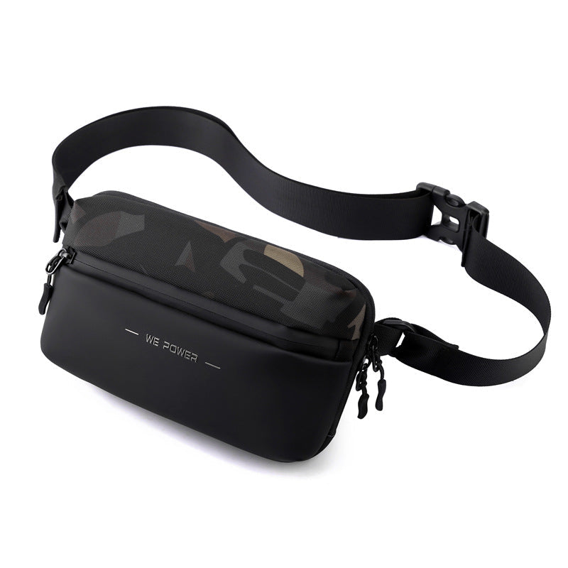 Wautton small fanny pack waist bag for women and men, stylish crossbody belt bag ideal for hiking, running, travel, and walking.