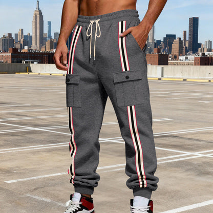 Outdoor sports trend workwear webbing retro loose-fit sweatpants from My Store