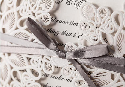 Personalized custom invitation card with elegant design and customizable text