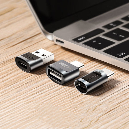 USB C to Lightning charger adapter by My Store on a plain background