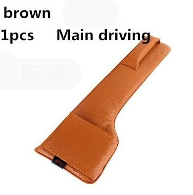 Car seat gap filler pocket, black organizer for storing small items between vehicle seats