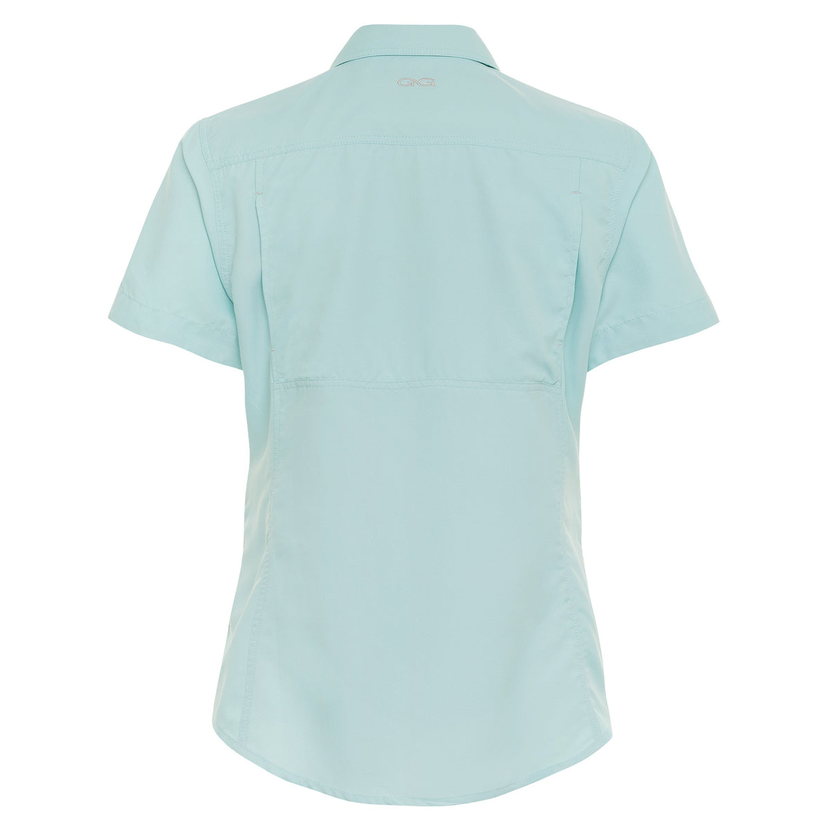 Sea Glass Ladies' Original Shirt by GameGuard, lightweight microfiber shirt with a relaxed fit and subtle sea glass pattern.