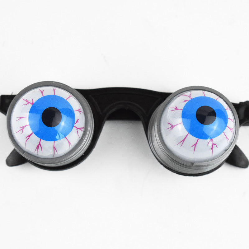 Pet funny spring glasses props for playful photo shoots, featuring clear lenses and flexible coiled frames