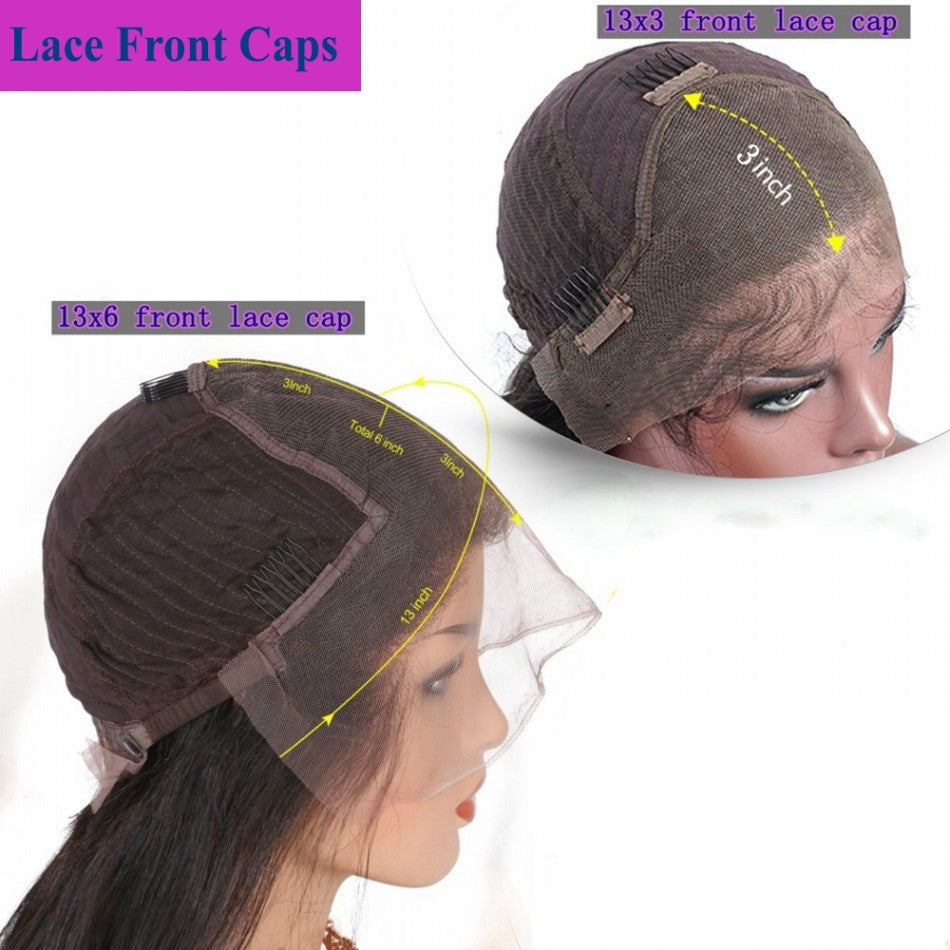 Lace golden wig by My Store with golden waves and natural-looking lace front