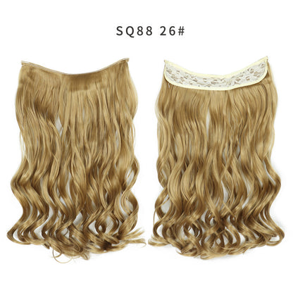 Adjustable Synthetic Hair Curtain Wig for Women
