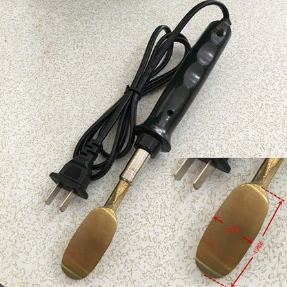 Wrinkle grinding and heating tools set with handheld wrinkle removal devices