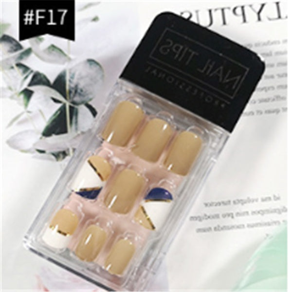 Nail sticker by My Store with decorative design for easy nail application