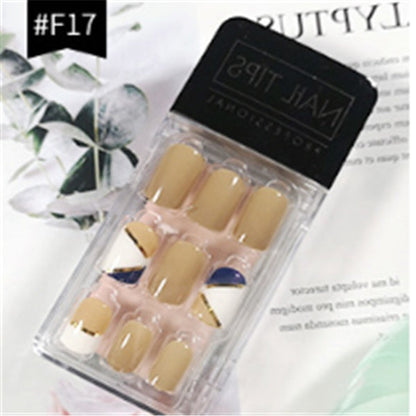 Nail sticker by My Store with decorative design for easy nail application