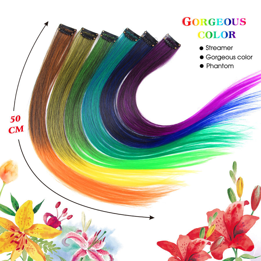 Wig hair extension by My Store, showing long synthetic strands in a natural style