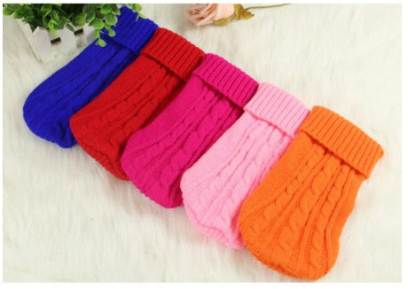 My Store dog sweater displayed in a soft knit design for comfortable pet wear