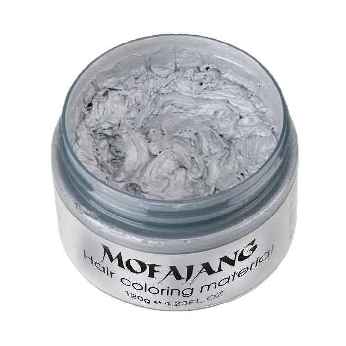 Temporary hair dye mascara in a compact tube, showing the applicator wand for easy hair color touch-ups