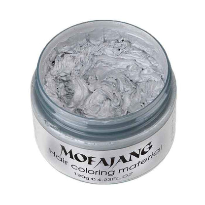 Temporary hair dye mascara in a compact tube, showing the applicator wand for easy hair color touch-ups