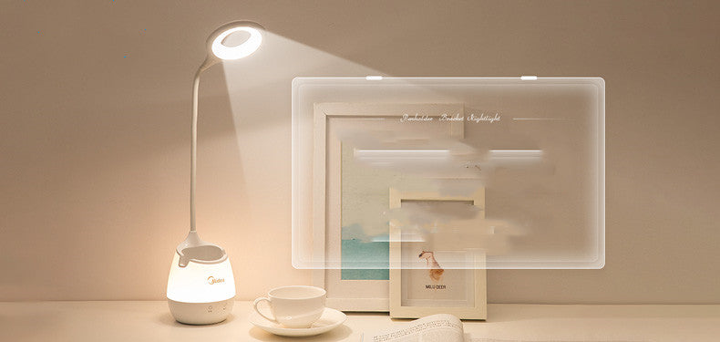 Rechargeable table lamp by My Store, compact cordless design shown on a tabletop
