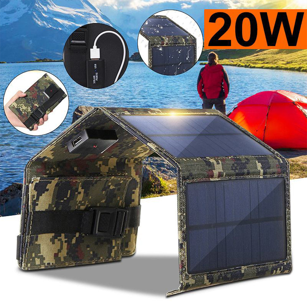 Solar folding bag in compact portable design by My Store