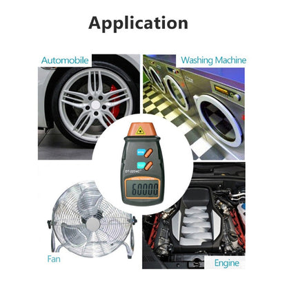 Digital tachometer by My Store with clear numeric display for measuring rotational speed