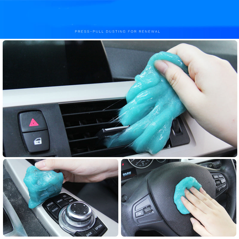 Multifunctional cleaning soft glue for removing dust and debris from surfaces