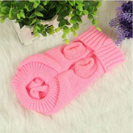 Dog sweater by My Store shown in a cozy knit design for pet comfort