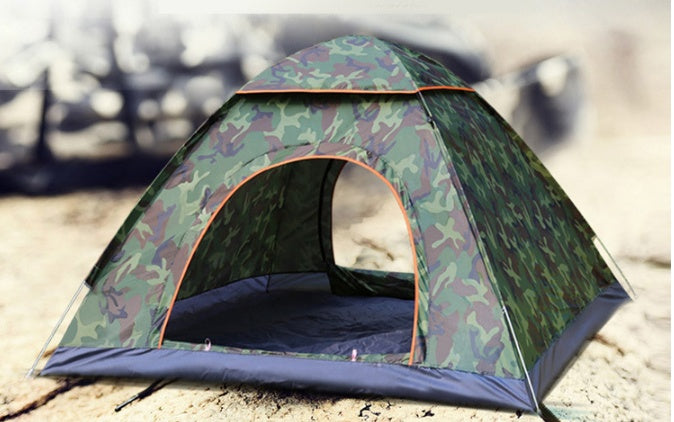 Camping tent by My Store displayed outdoors with durable fabric and spacious shelter design