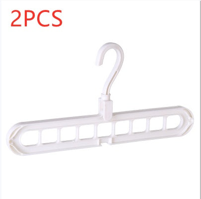 9-hole clothes hanger organizer, space-saving hanger for neatly arranging garments