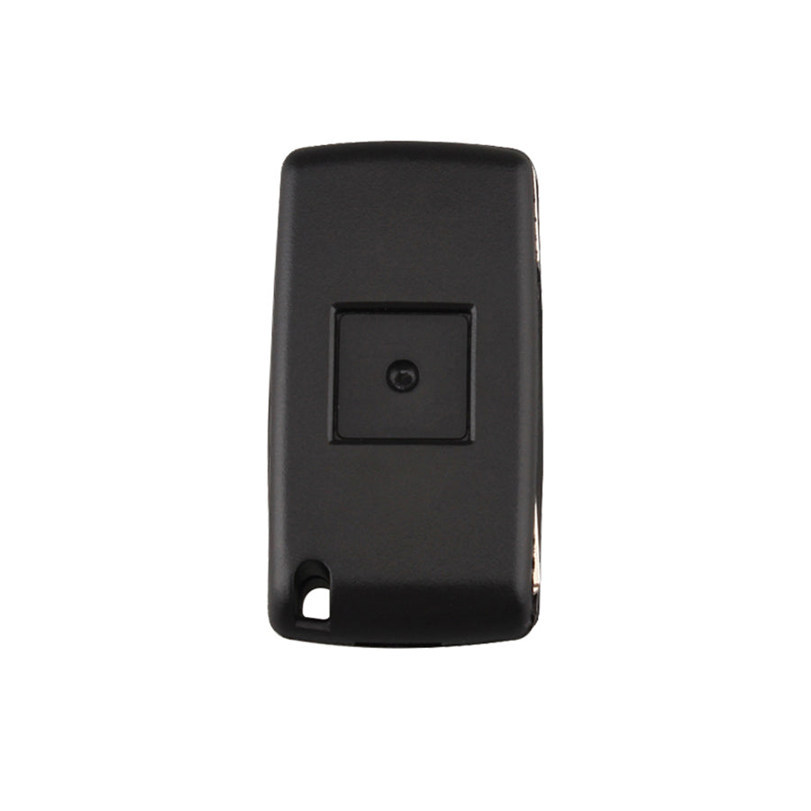 Peugeot car key with visible button design and key blade