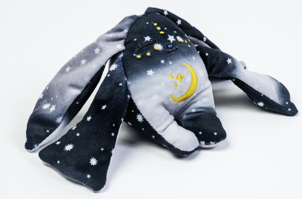 Moon Pals Zero Mini Wrist Hugger Plush, soft and cuddly wrist accessory with a cute plush design for kids or collectors.