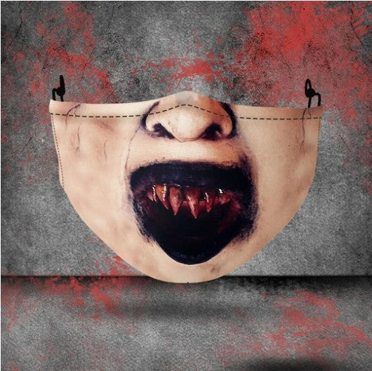 Explosive Halloween mask with spooky design by My Store