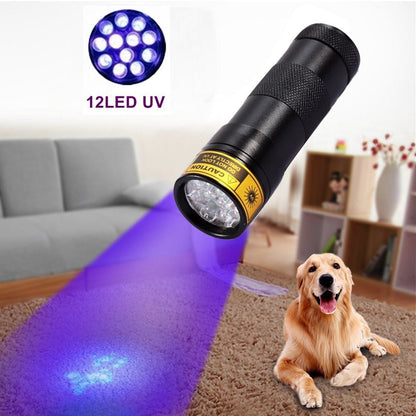 21LED violet UV flashlight for counterfeit detection