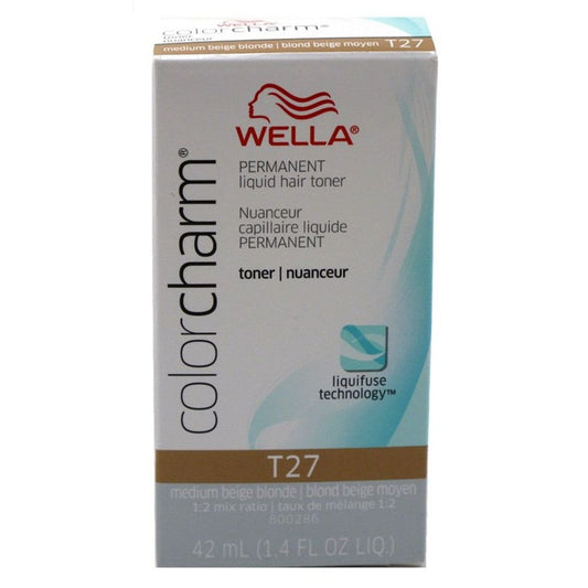 Wella Color Charm Permanent Liquid Hair Toner 1.4 Oz