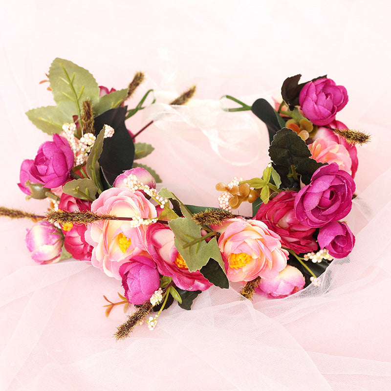 Wreath hair accessories by My Store, decorative wreath-style hair piece shown on a plain background