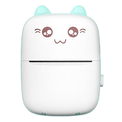 Portable mini Bluetooth WiFi thermal printer for mobile phone photos, notes, labels, and student error printing