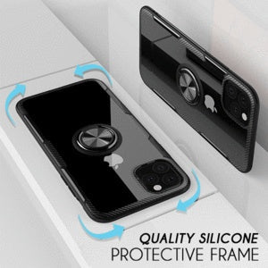 Phone case car holder armor cover with protective phone case design