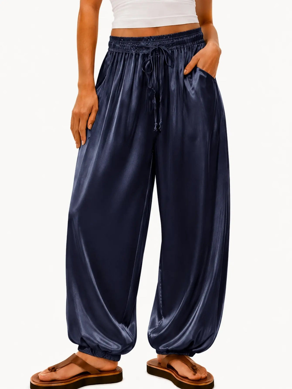 Women's casual pants by My Store in a relaxed fit with a simple, versatile design