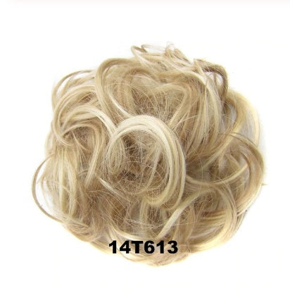 Hair ring accessory in type 0 design for styling and securing hair