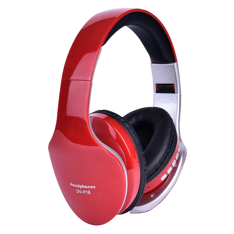 Bluetooth headset earphone with in-ear design and wireless controls