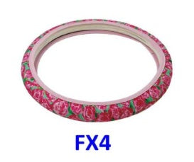 Neoprene car steering wheel cover with girl design by My Store
