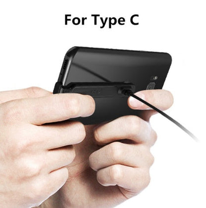 Compatible WithGaming Comfortable Grip Charging Cable L Bend Phone Cable