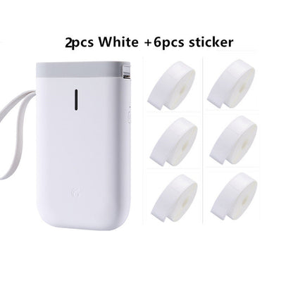 Small portable handheld printer by My Store, compact design shown from the front