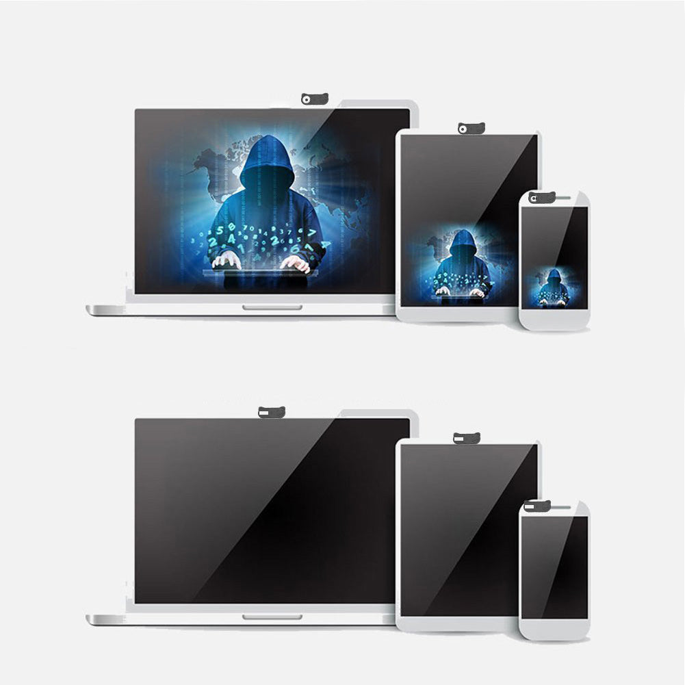Webcam laptop lens sticker privacy camera cover with sliding shutter for tablet and phone<|end|>