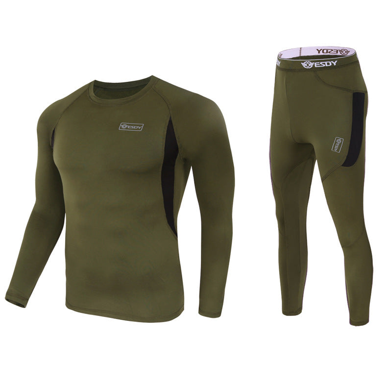Tactical cycling sports underwear set by My Store, showing the lightweight athletic design and close-fitting cut