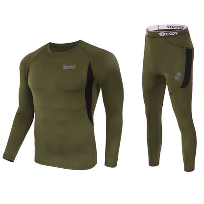 Tactical cycling sports underwear set by My Store, showing the lightweight athletic design and close-fitting cut