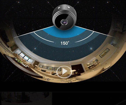 Wireless network camera with HD motion detection and remote WiFi surveillance features