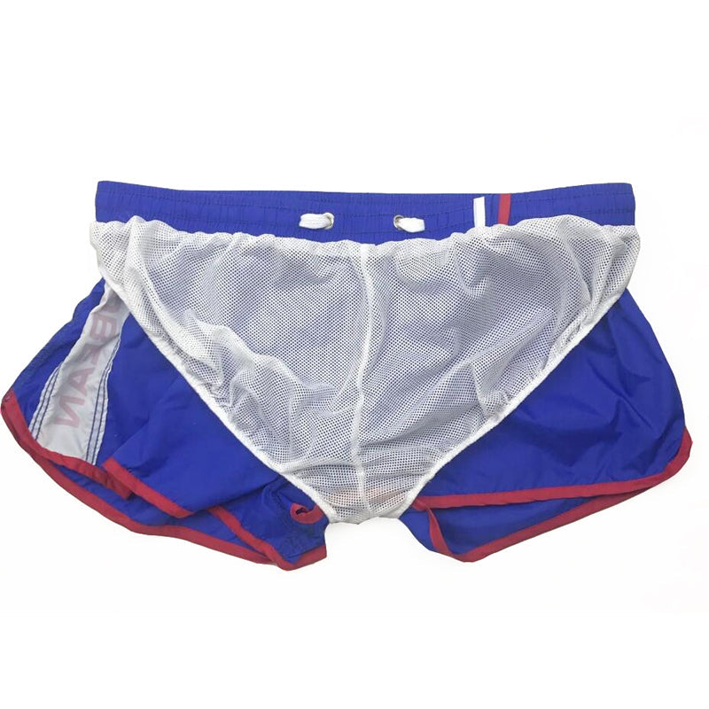 Men's breathable shorts by My Store, lightweight casual design in a neutral color