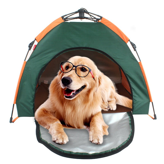 Outdoor pet tent by My Store, portable shelter for dogs and cats in a neutral design
