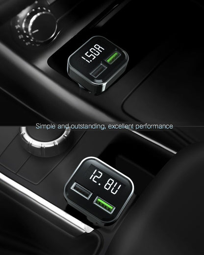 Car charger with digital display by My Store, shown against a plain background