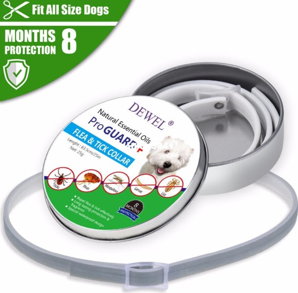 Premium flea and tick collar by My Store with adjustable strap for pet protection