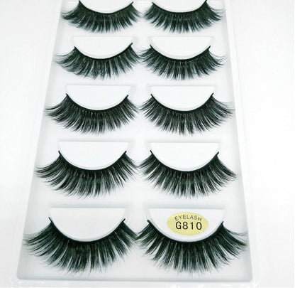 3D mink hair false eyelashes with soft, voluminous layered strands in a natural eye-enhancing style
