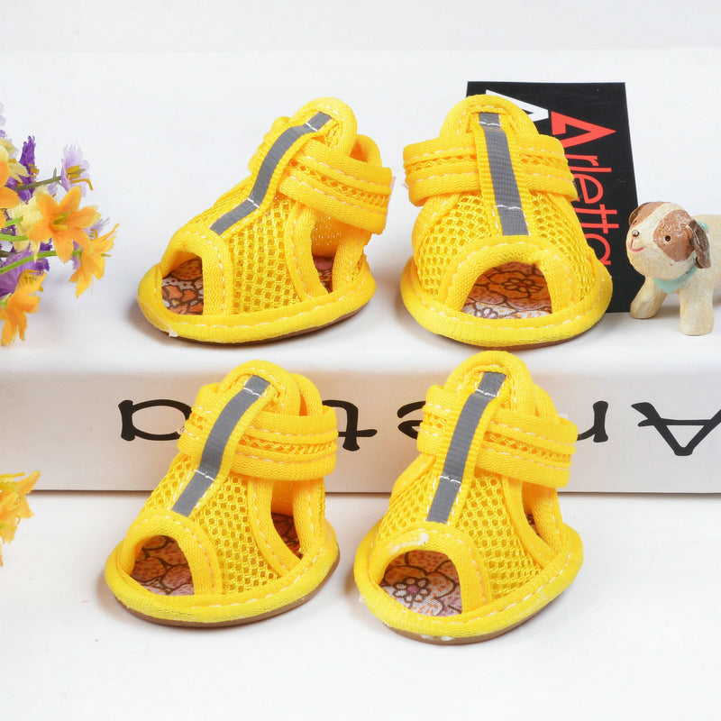 Small dog shoes by My Store, designed to protect paws with a secure, comfortable fit