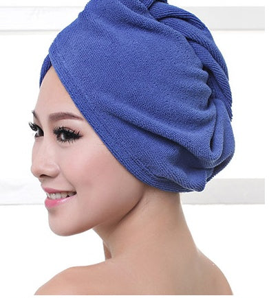 Women's hair dryer cap, absorbent dry hair towel by My Store