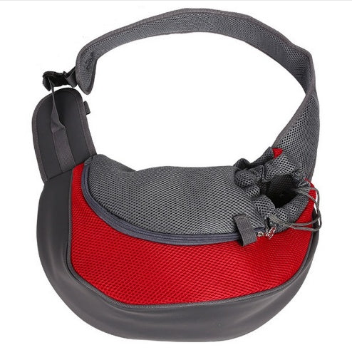 Shoulder pet bag outdoor carrier messenger bag backpack for carrying small pets